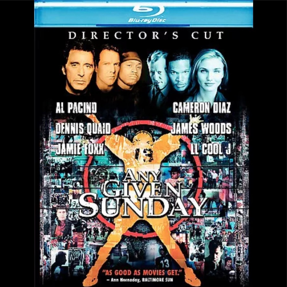 New Factory Sealed. Any Given Sunday [Director's Cut] [Blu-ray]